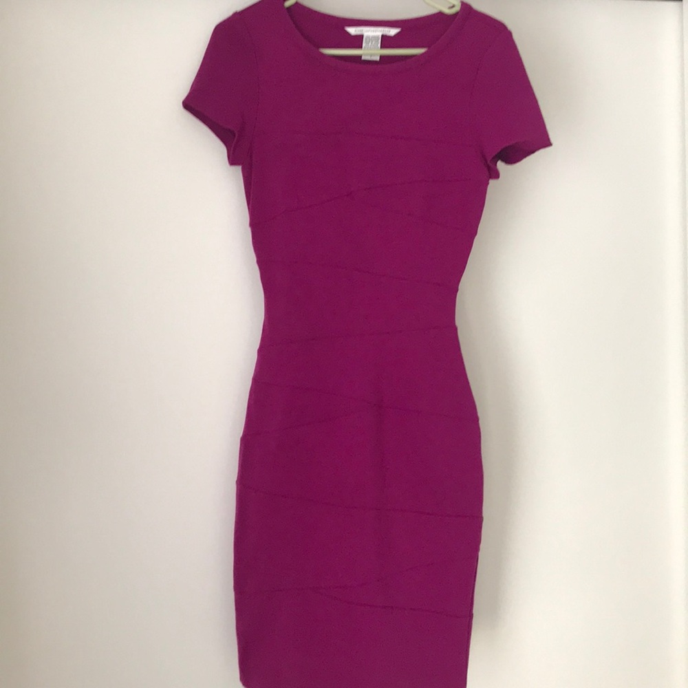 DVF fitted dress